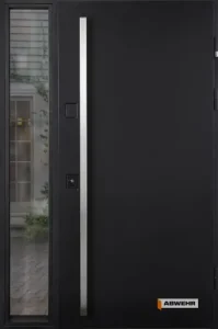 Вхідні нестандартні двері з терморозривом модель Simpli комплектація FRAME