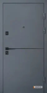 Вхідні металеві двері з терморозривом модель Solid комплектація Defender