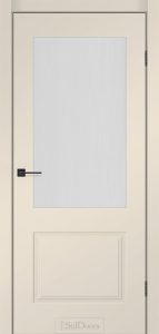 Двері StilDoors Grazia Glass шампань RAL 1013 скло Сатін