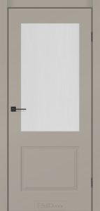 Двері StilDoors Grazia Glass тауп скло Сатін