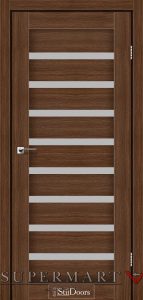 Двері StilDoors Vena клен французький скло Сатін