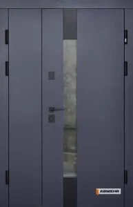 Полуторні двері з терморозривом модель Tower комплектація Termix 1200