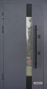 Вхідні двері з терморозривом модель Tower комплектація Termix