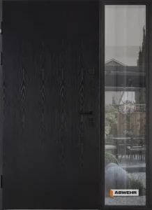 Вхідні нестандартні двері з терморозривом та покриттям Lampre модель Desire комплектація FRAME