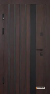 Вхідні двері з терморозривом та дзеркалом модель Avenue комплектація Termix